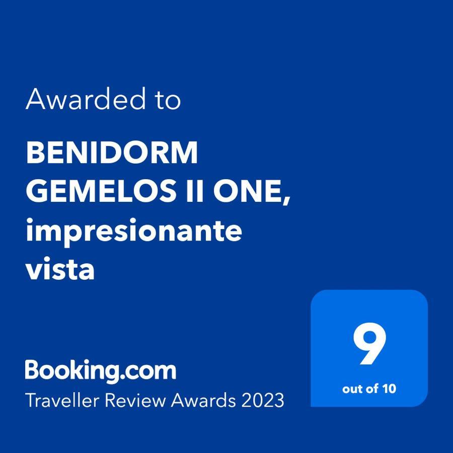 Benidorm Gemelos II One, Impresionante Vista מראה חיצוני תמונה